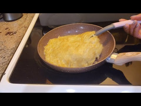 Just Potatao and Egg. Breakfast in minutes. Best cooking ASMR