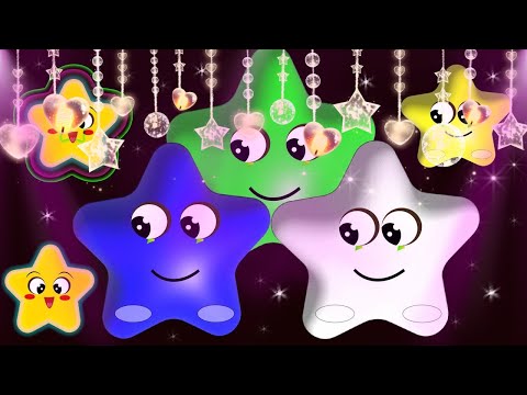 Twinkle Twinkle Little Star Lullaby for Babies to go to Sleep | Hey Makeover Sensory Video