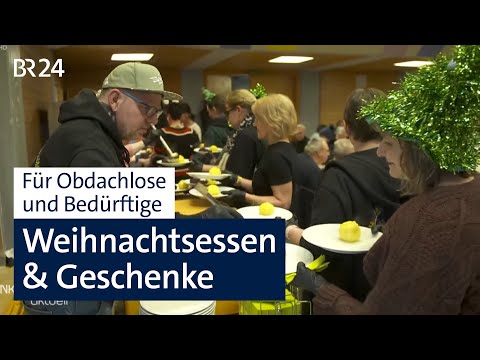 Kostenloses Weihnachtsessen und mehr: Nürnberger Heinzelmännchen sind für Obdachlose da | BR24