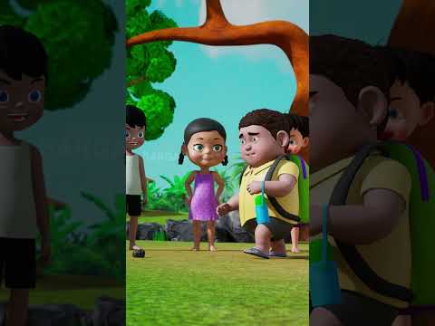 മാവിൻ തോട്ടത്തിലെ കൂട്ടുകാർ | Part 2 | Kids Animation Story | Mavin Thottathile Koottukar #shorts