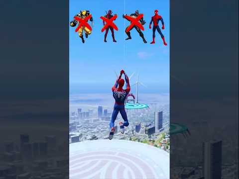 The Incredibles Challenge Ep248 #spiderman #ironman #batman #gta5