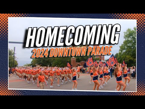 Auburn Homecoming Parade 2024 LIVE! | Band, Floats, and More!