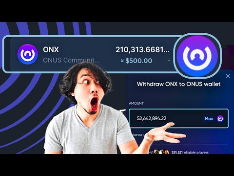 How To Withdraw Onus (ONX) Token To Onus Exchange #tap2earn #airdrop #onus