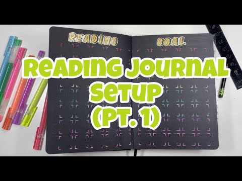 Reading Journal Setup (Part 1)