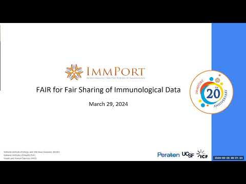 FAIR for Fair Sharing of Immunological Data