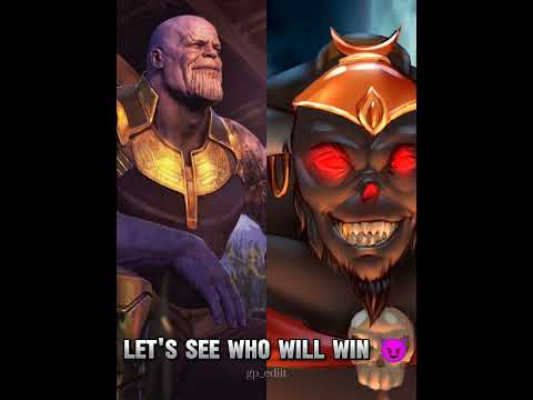 who will win 😈 #thanos #kirmada