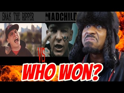 Rapper REACTS | Snak The Ripper vs Madchild (All Diss Tracks!!!)