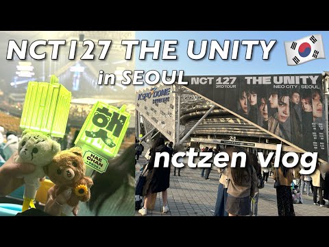 【NCTzen vlog】 NCT127 THE UNITY in Seoul 🇰🇷 / ソウルコン / 11月中旬🍂2泊3日ひとり韓国旅行 part.1