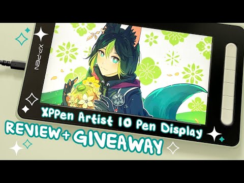 XPPen Artist 10 Pen Display (2nd Gen) Review 🌼