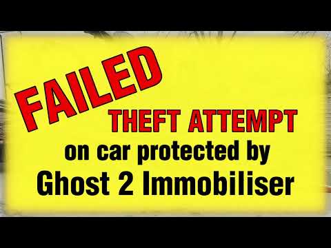 RANGE ROVER SPORT theft attempt failed - car protected by Ghost 2 immobiliser