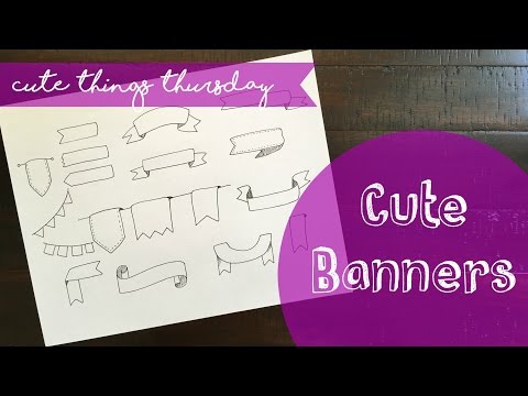 How to Draw Banners