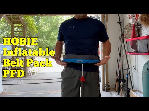 Discover the "All Day Comfort" Hobie Inflatable Belt Pack PFD - A Kayaker's Best Friend!