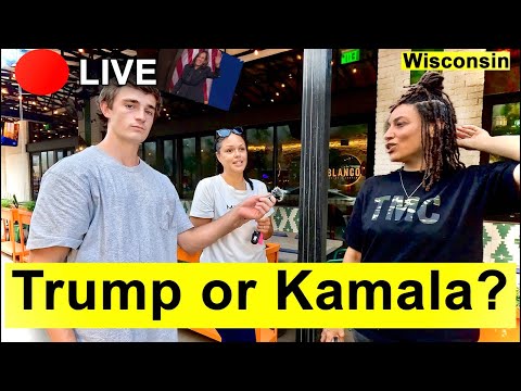 IRL Asking Swing State Voters who they are voting for | Wisconsin