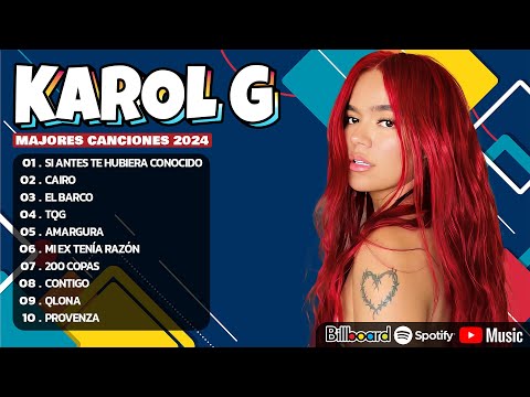 Karol G Mix Éxitos 2024 - Lo Más Popular de Karol G 2024