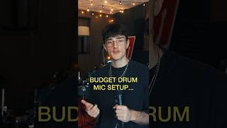 Budget drum mics #drums #drummer #homestudio #recordingdrums #behringer #musicgear #microphones