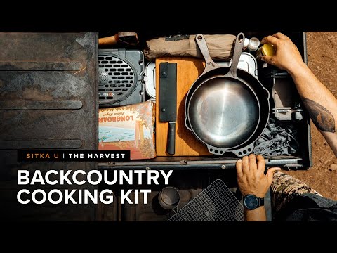 Necessities for cooking in wild places