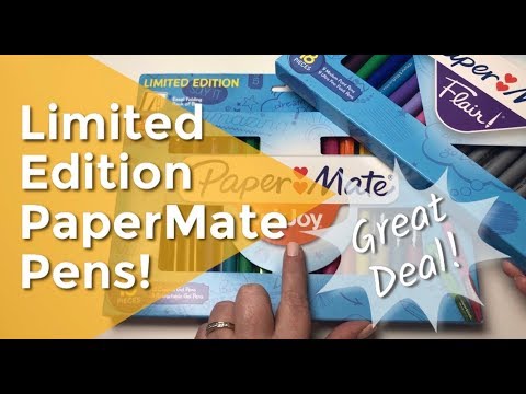 Limited Edition PaperMate Pens! | Mini Target Haul