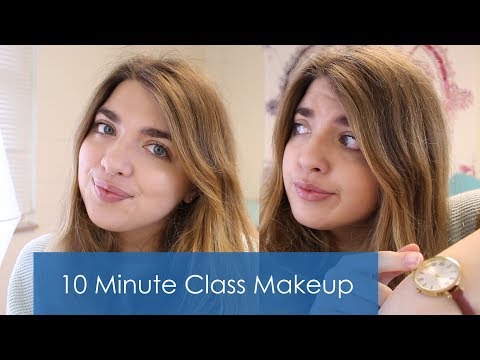 My Everyday College Makeup Routine for Class // Under 10 Minutes