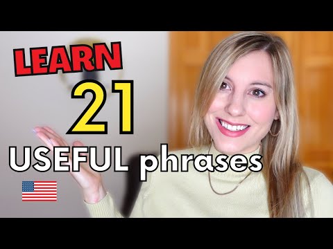 Learn 21 USEFUL English phrases for advanced conversation