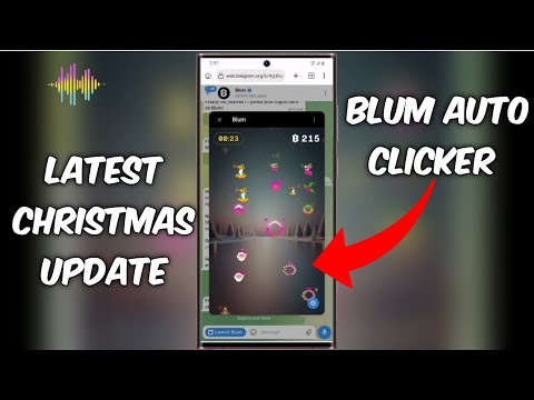 Blum Auto Clicker Christmas Update - Latest blum autoclicker