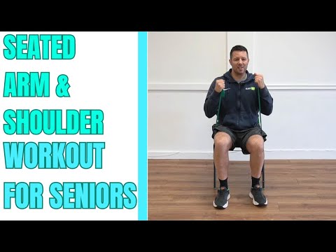 Seated Arm Workout For Seniors