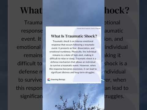 What is Traumatic Shock?