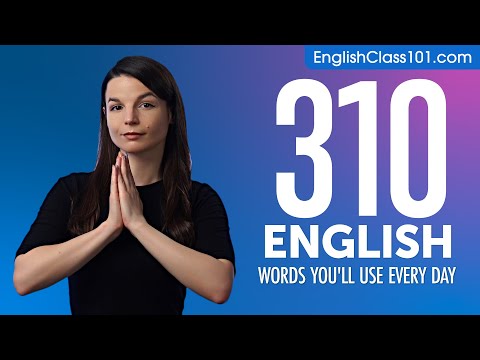 310 English Words You'll Use Every Day - Basic Vocabulary #71