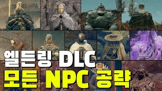 "엘든링 DLC 모든 NPC 퀘스트 공략"  영상 하나로 문제 없이 13명의 NPC 진행!! ㅣ엘든링 DLC 공략