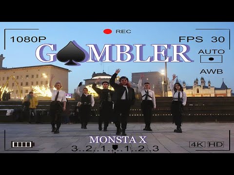 [KPOP IN PUBLIC][One take]  MONSTA X (몬스타엑스) - GAMBLER |DANCE COVER| Covered by Tavistock