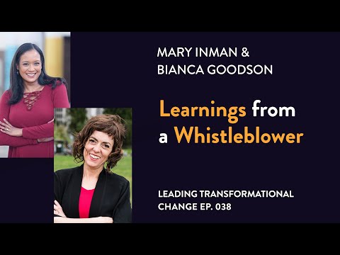 PROMO: 038. Mary Inman & Bianca Goodson: Learnings from a Whistleblower