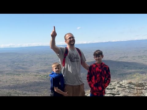 Spring Break Mountain Adventure! Hanging Rock! Enjoying the trials! #comedy ￼#subscribe #outdoors