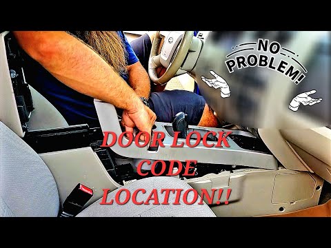 Ford Escape Door Lock Code location 2008 2009 2010 2011 2012