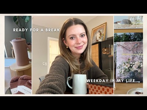 VLOG: I am kinda ready for a break (weekday in my life)