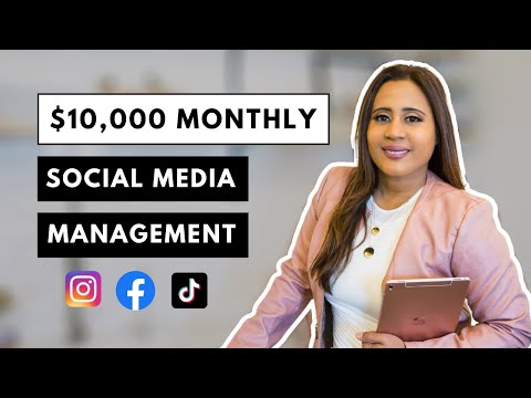 How to Make $10,000 Per Month as a Social Media Manager