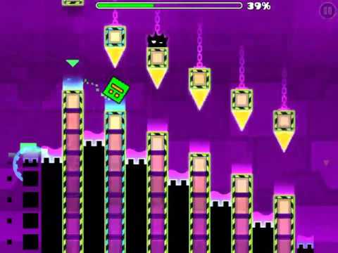 Geometry Dash Meltdown #3 Airborne Robots (3Coins)