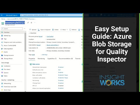 Easy Setup Guide: Azure Blob Storage & Document Intelligence for Quality Inspector