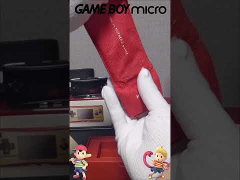 Game Boy micro DELUX BOX unboxing  #gameboy #earthbound