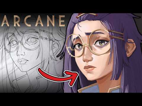 How to draw in Arcane's art style