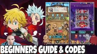 BEST Beginners Guide & Codes The Seven Deadly Sins Idle Adventure