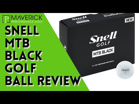 Snell MTB Black Golf Ball Review