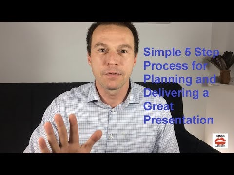 Simple 5 Step Process for Great Presentations