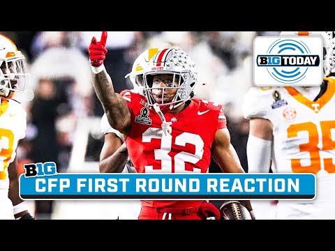 Reaction to First Round CFP Results; Penn State Volleyball Brings Home the National Title| B1G Today