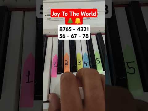 Joy to the World: Easy Piano Tutorial for Beginners 🎶🎹