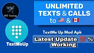 TextMeUp Unlimited Numbers 🤩 || latest update 2023 || All Errors Fixed 👍 || Live Proof NOT FAKE ❌