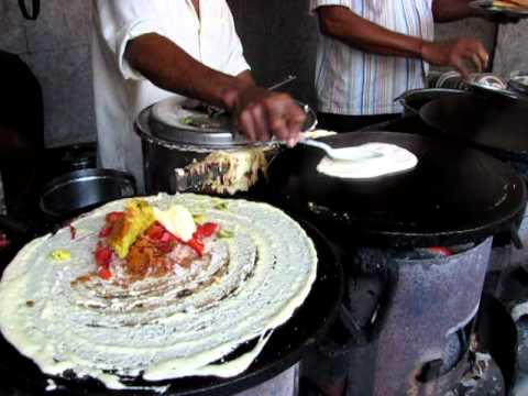 Mumbai Street Food: Mysore Masala Dosa