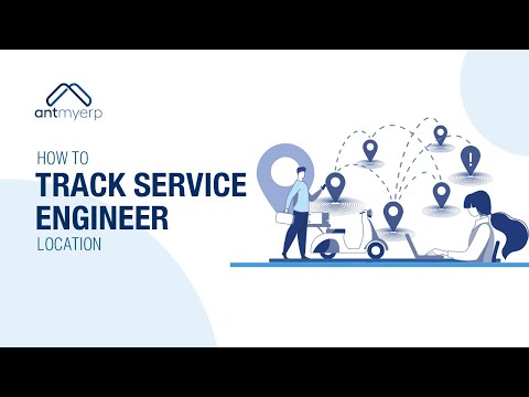 Track Service Engineer Location | Field Service Tracking- Hindi