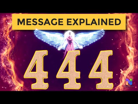 444 Angel Number * Time to BUILD Your Dreams! * MESSAGE Explained