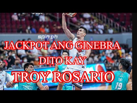 JACKPOT ANG GINEBRA DITO KAY TROY ROSARIO