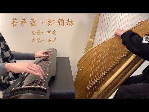 Guqin 古琴|箜篌Konghou【紅顏劫】古今痴男女，誰能過情關 #古琴#guqinmusic#shorts#甄嬛傳 Chinese Traditional Music “Guqin”|海洋洋古琴