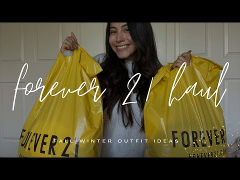 FOREVER 21 FALL + WINTER TRY ON HAUL